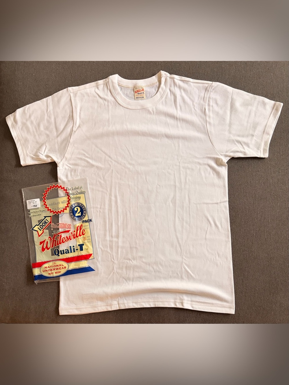 Whitesville Made In Japan Quali-T medium white